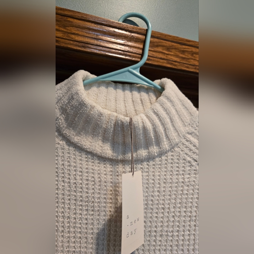 A New Day, Women's size XS, Sweater, Brand New With Tags, Cream Color - Picture 5 of 8